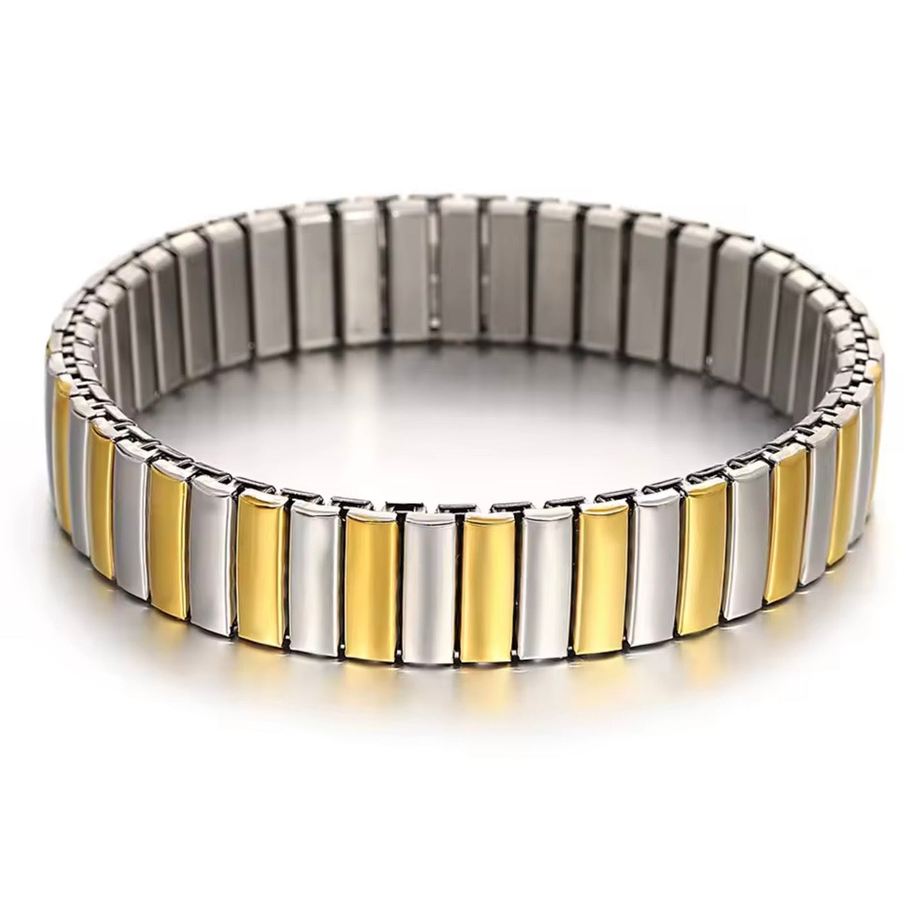 PULSERA ELÁSTICA BICOLOR