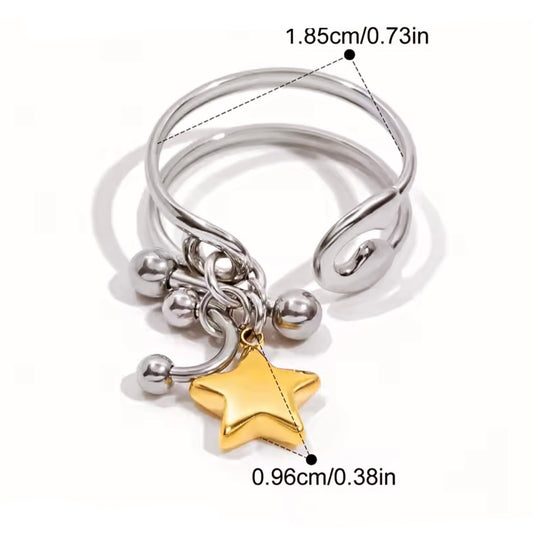 ANILLO ESTRELLA CELESTIAL