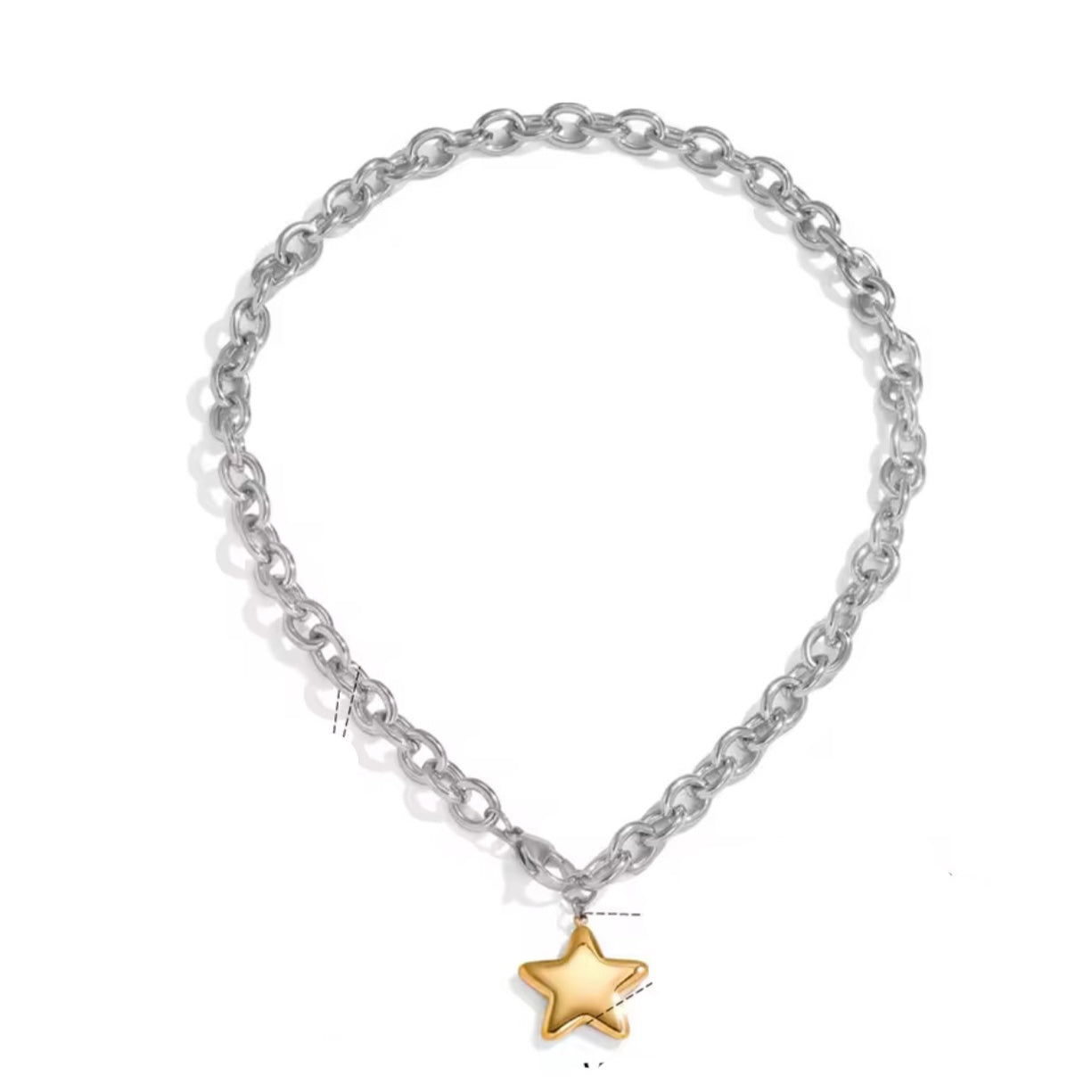 COLLAR ESTRELLA CHUNKY